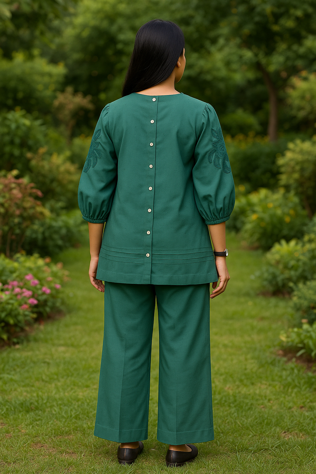 Cora Co-ord Set Teal