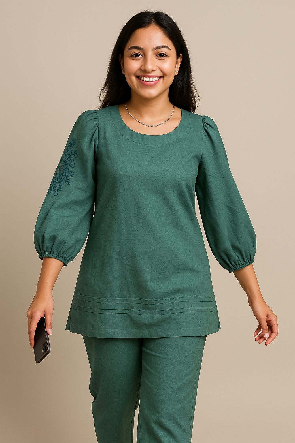 Cora Co-ord Set Teal