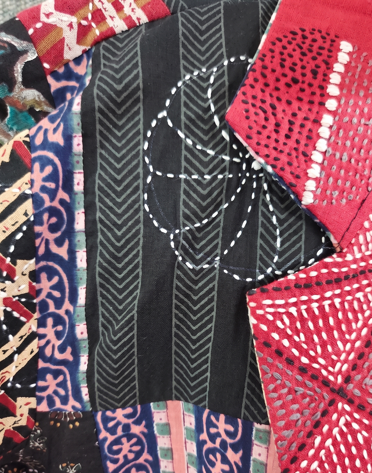 Patchwork Kantha Jacket Sora