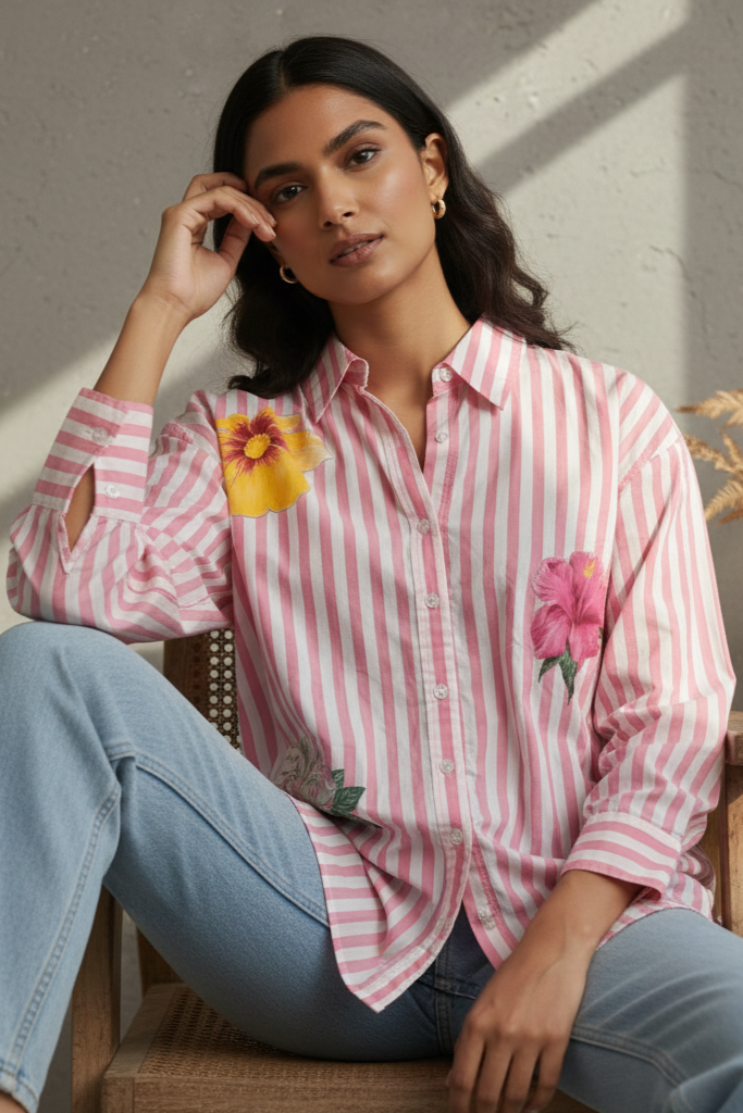Reiko Pink Shirt