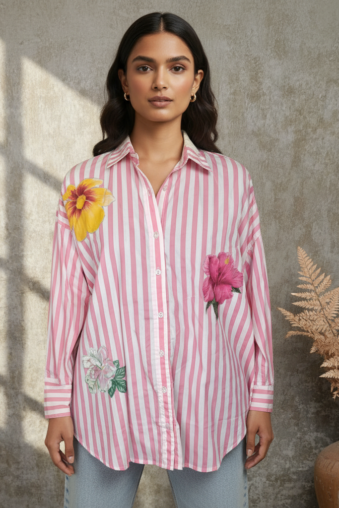 Reiko Pink Shirt