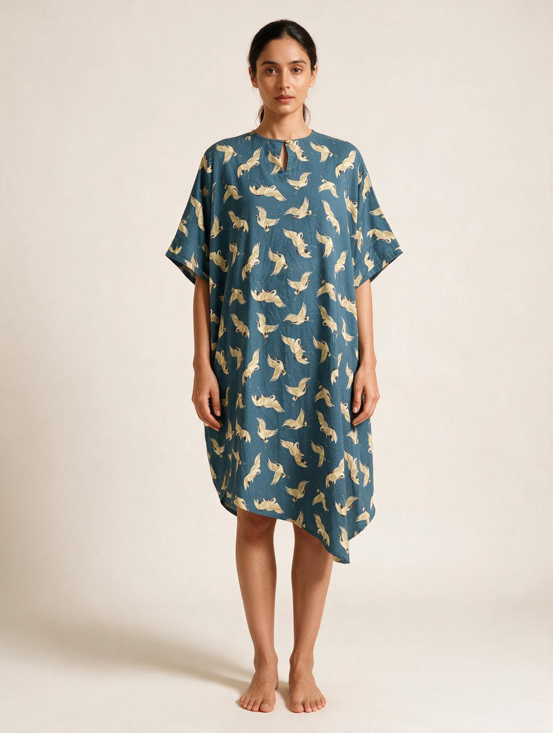 Ikkat Cotton Handloom Kurta Set featuring woven craftsmanship and contemporary fit.