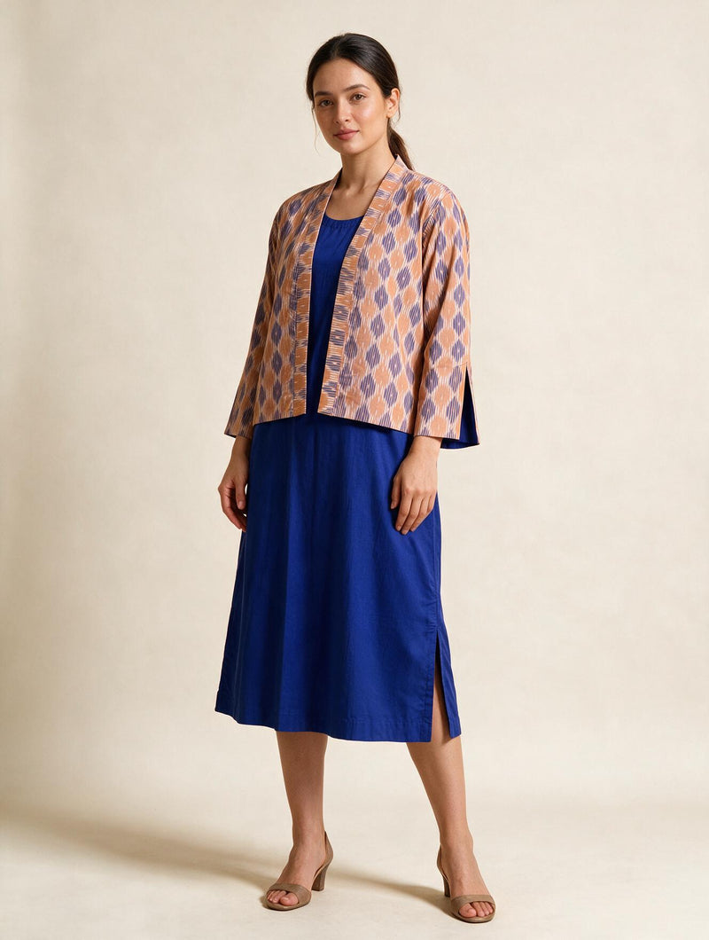 Modal Silk Shibori Kurta Set featuring handcrafted tie-dye detailing and relaxed silhouette.